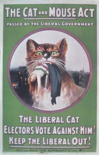 'The Cat and Mouse Act', 1914.